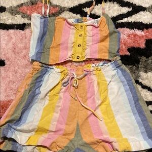 Billabong Rainbow Striped Set